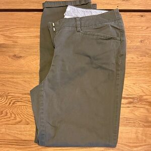 J. Jill Women's Khaki Cropped Pants